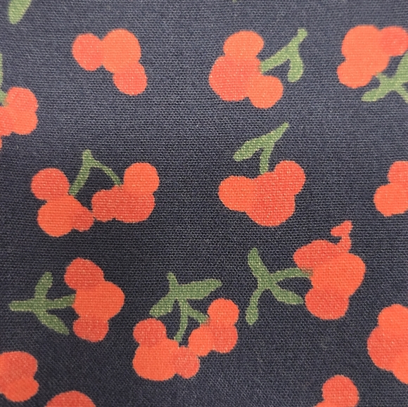 Vineyard Vines Red/Navy Ruffled Peplum Blouse Size M - Picture 6 of 8